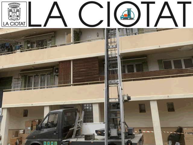 Location monte meuble et monte charge de déménagement à La Ciotat